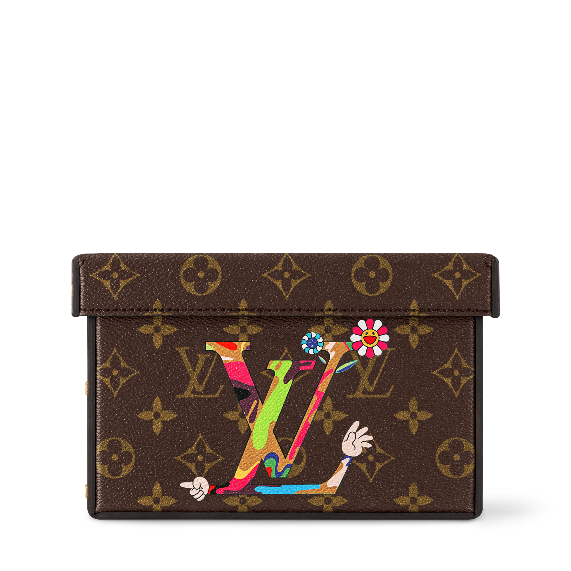 LV x TM Caixa de Baralho com Personagens em Estilo Superflat